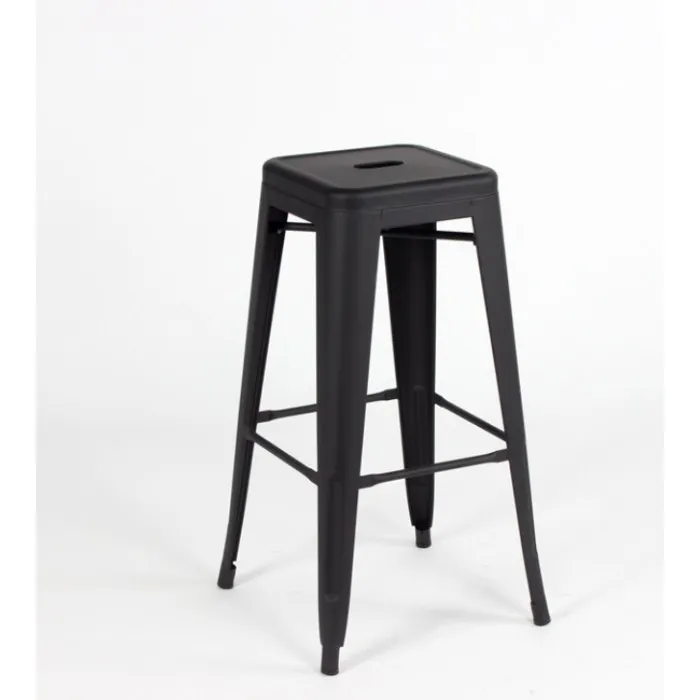 Krzesło barowe TOWER 76 ( Paris ) czarne