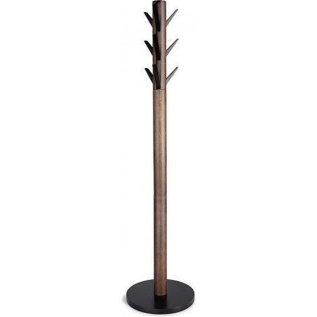 UMBRA wieszak na ubrania FLAPPER orzech - drewno