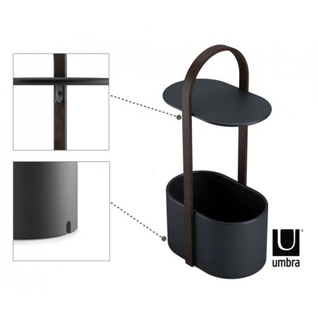 UMBRA stolik kawowy BELLWOOD ciemny brąz