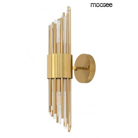 MOOSEE lampa ścienna AMADEO złota