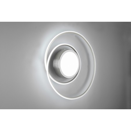 Trio Lampa natynkowa LED YAVA 672310207 srebrny i odcienie srebra