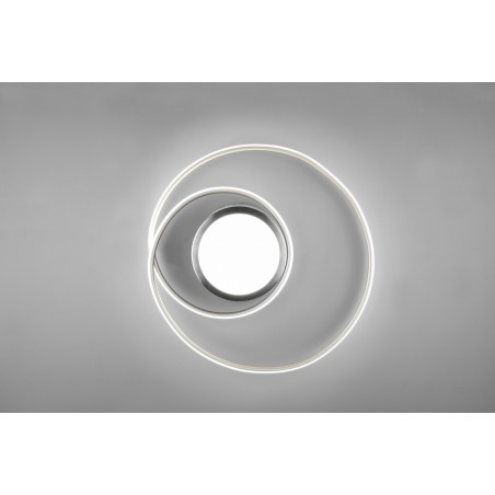 Trio Lampa natynkowa LED YAVA 672310207 srebrny i odcienie srebra