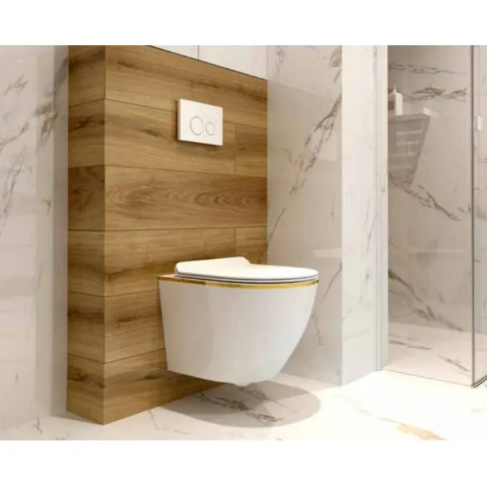 Lavita Sofi Slim Muszla Miska Wisząca WC biała...