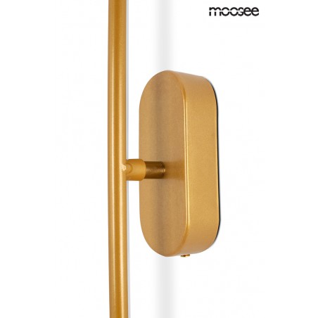MOOSEE lampa ścienna TOBIA złota