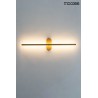 MOOSEE lampa ścienna TOBIA złota