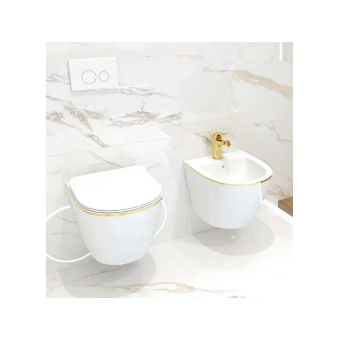 Lavita Sofi Slim Muszla Miska Wisząca WC biała...