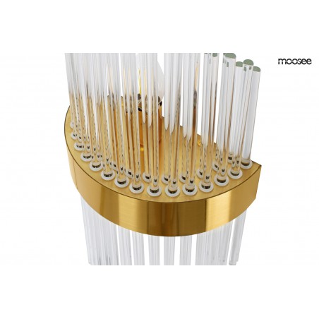 MOOSEE lampa ścienna FLORENS złota