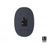 UMBRA lustro wiszące HUB OVAL 24x36 -czarne