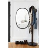 UMBRA lustro wiszące HUB OVAL 24x36 -czarne