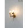 MOOSEE lampa ścienna TORCH TWIN złota