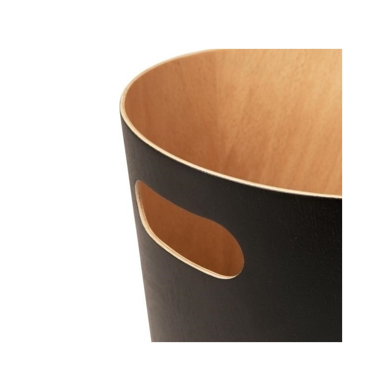 UMBRA kosz na śmieci WOODROW  - czarny