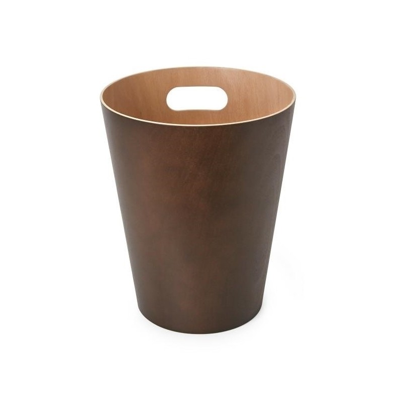 UMBRA kosz na śmieci WOODROW - espresso