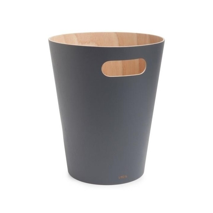 UMBRA kosz na śmieci WOODROW - charcoal