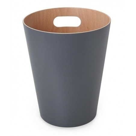 UMBRA kosz na śmieci WOODROW - charcoal