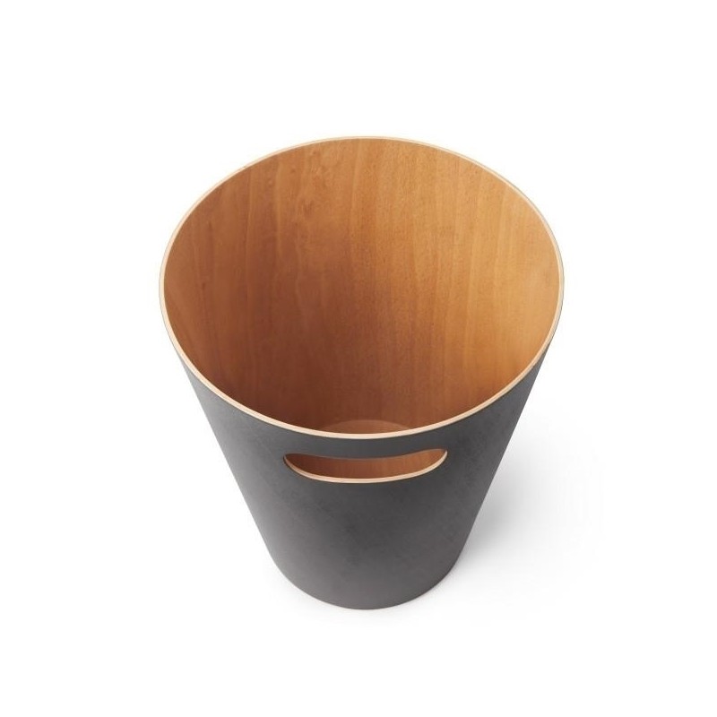 UMBRA kosz na śmieci WOODROW - charcoal