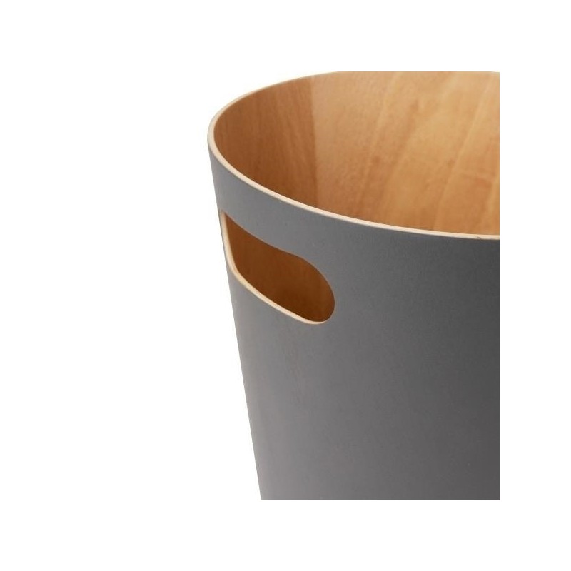 UMBRA kosz na śmieci WOODROW - charcoal