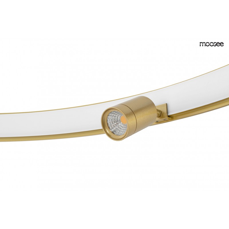 MOOSEE lampa wisząca CIRCLE SPOT 74 GOLD złota