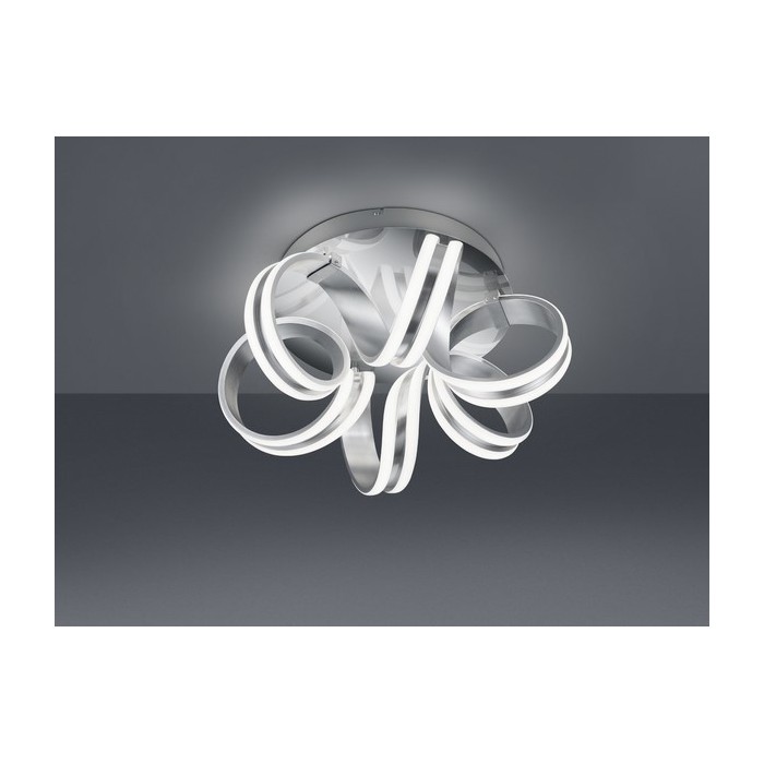 Trio Lampa natynkowa LED CARRERA 625010105 srebrny i odcienie srebra