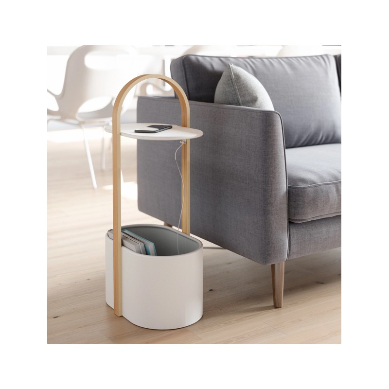 UMBRA stolik kawowy BELLWOOD - metal drewno