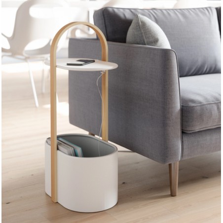 UMBRA stolik kawowy BELLWOOD - metal drewno