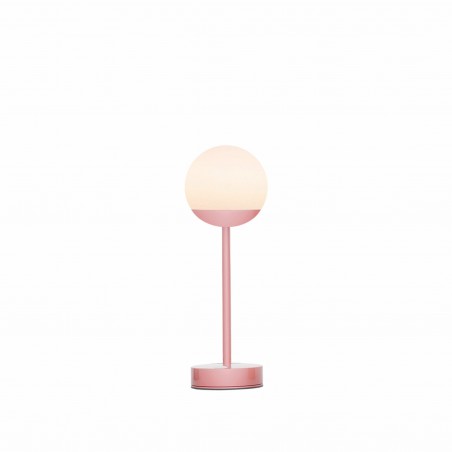 NEW GARDEN lampa stołowa NORAI SLIM 35 BATTERY rose gold