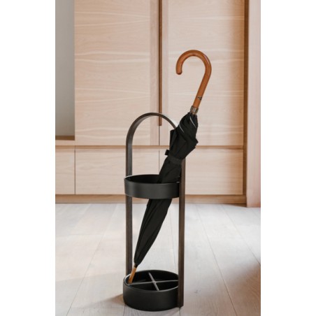 UMBRA stojak na parasolki BELLWOOD  ciemno brązowy