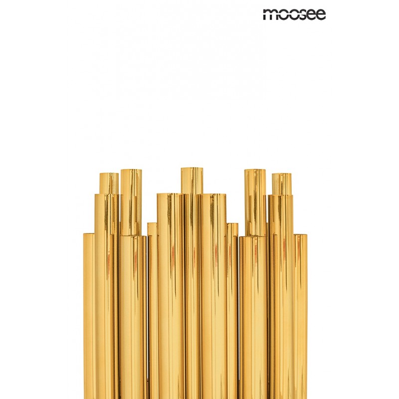 MOOSEE lampa ścienna TUBO złota
