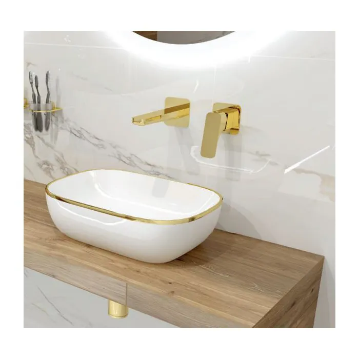 Lavita Costa umywalka nablatowa 46x32,5 biała...