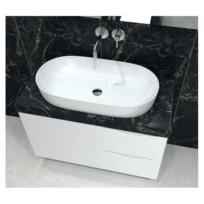 Lavita Verso Grande umywalka owalna nablatowa...