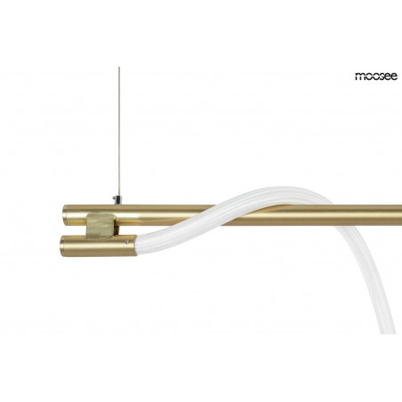 MOOSEE lampa wisząca SERPIENTE złota