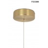 MOOSEE lampa wisząca SERPIENTE złota