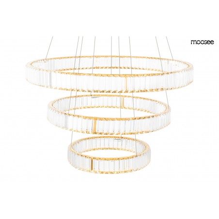 MOOSEE lampa wisząca LIBERTY TRIPLES złota