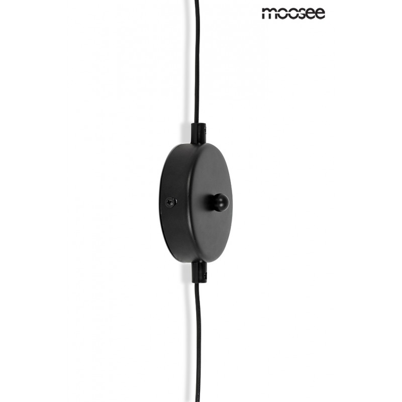 MOOSEE lampa ścienna BOWL DUO czarna