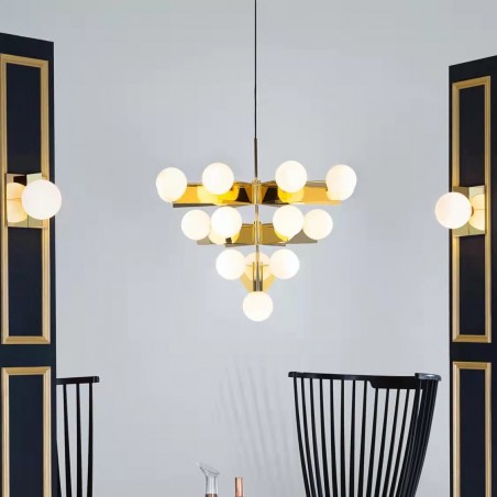 MOOSEE lampa wisząca SOLEI złota