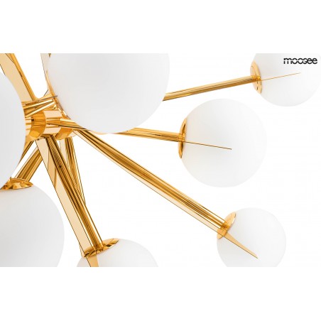 MOOSEE lampa wisząca SOLEI złota