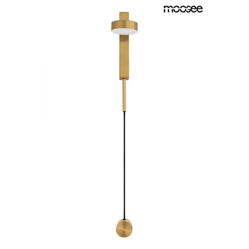 MOOSEE lampa ścienna CLARID GOLD złota
