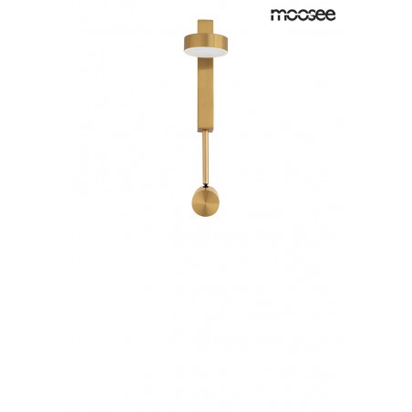 MOOSEE lampa ścienna CLARID GOLD złota