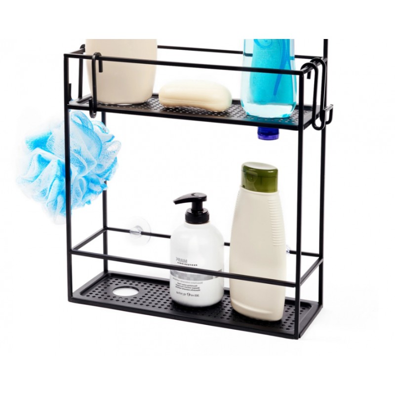 UMBRA półka prysznicowa CUBIKO czarna