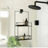 UMBRA półka prysznicowa CUBIKO czarna