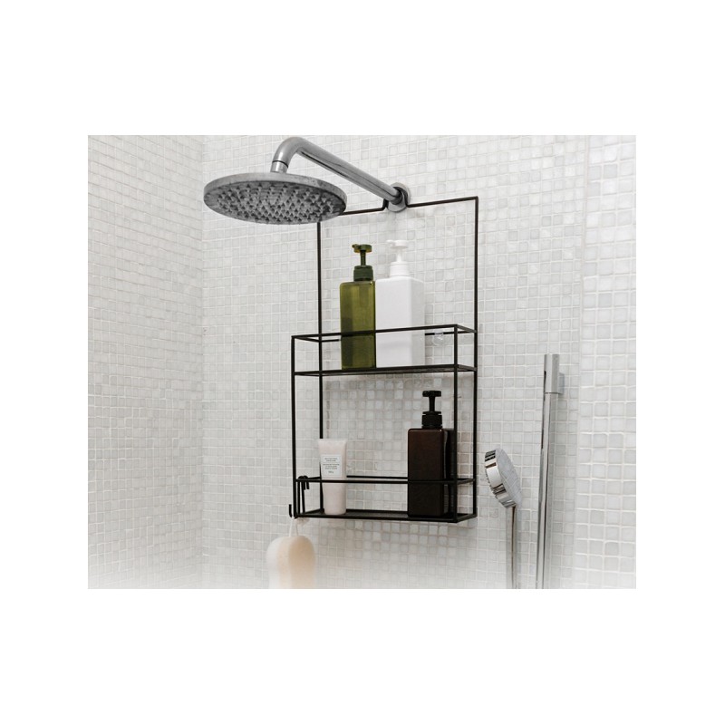 UMBRA półka prysznicowa CUBIKO czarna