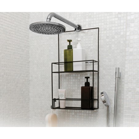 UMBRA półka prysznicowa CUBIKO czarna