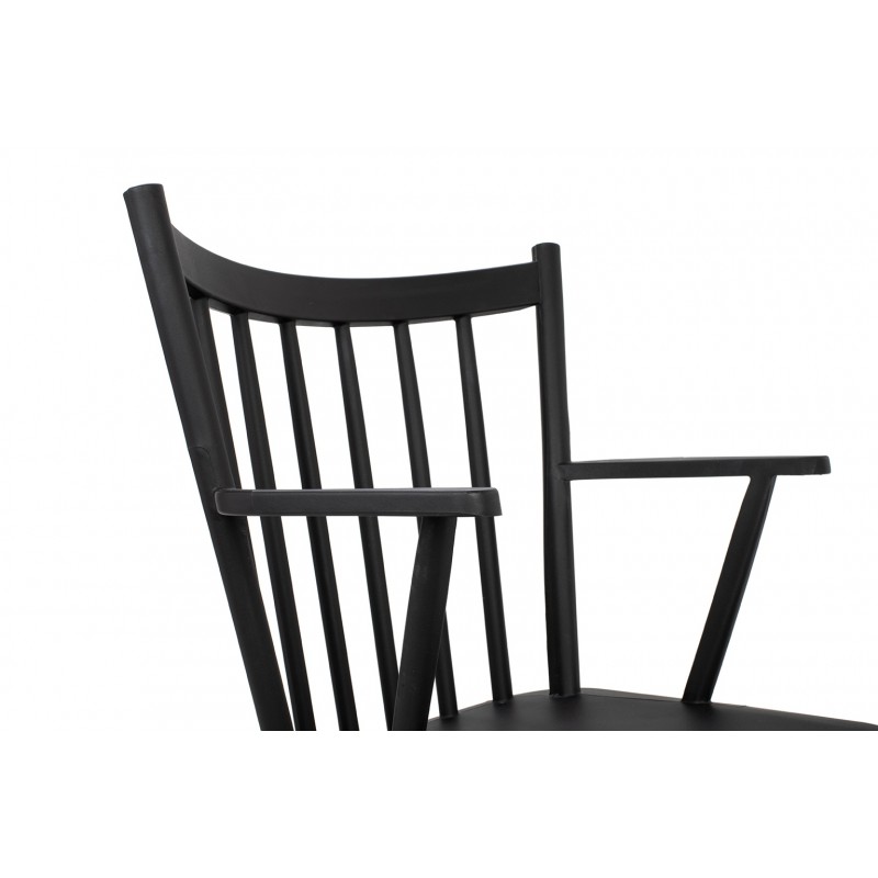 Krzesło MILA ARM czarne