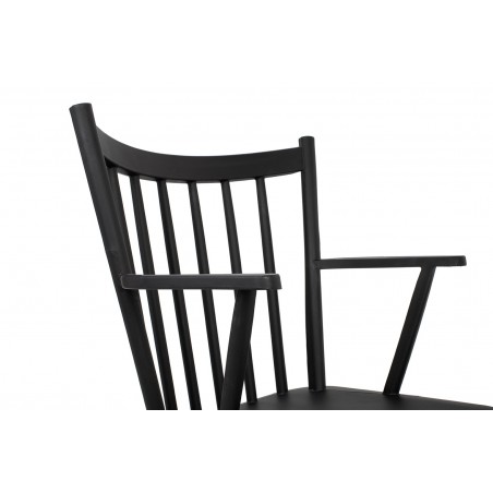 Krzesło MILA ARM czarne