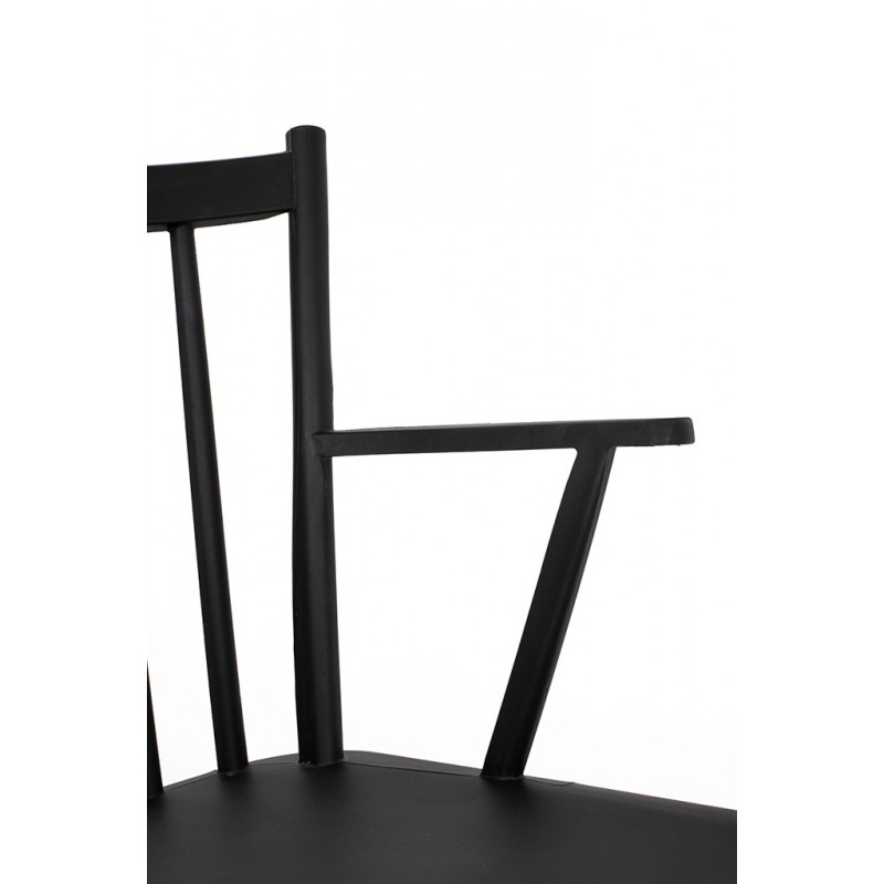 Krzesło MILA ARM czarne