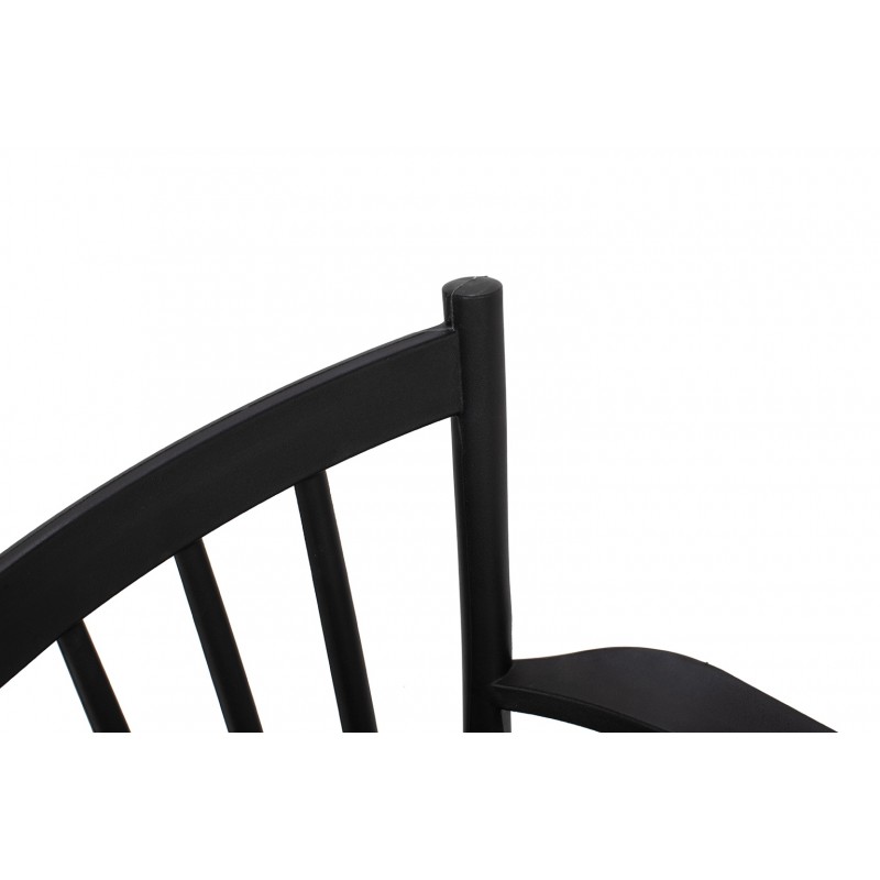 Krzesło MILA ARM czarne