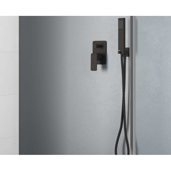 Excellent Keria Bateria Prysznic-Wanna P/T Czarna