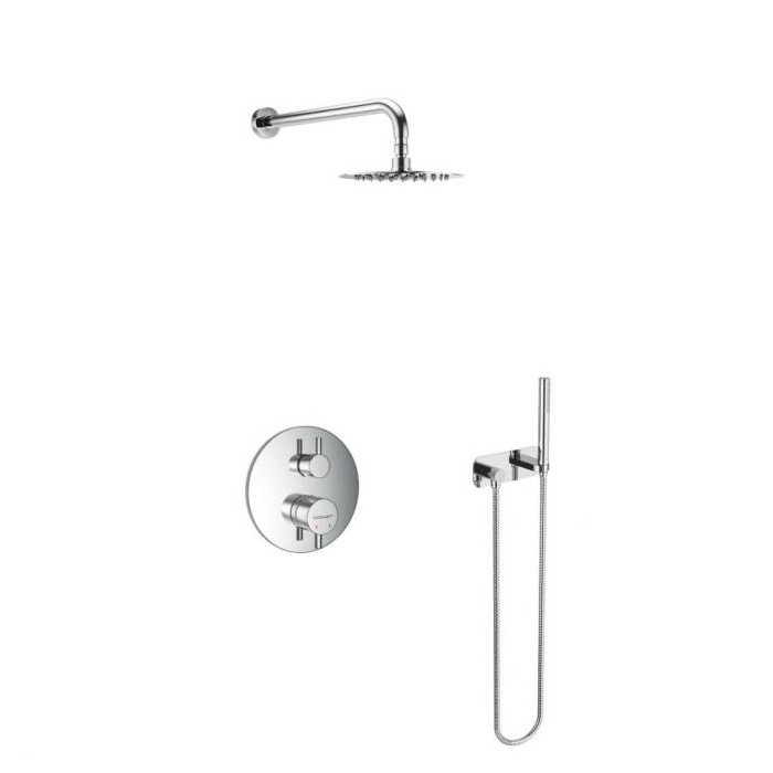 Excellent Frost Zestaw Podtynkowy Chrom