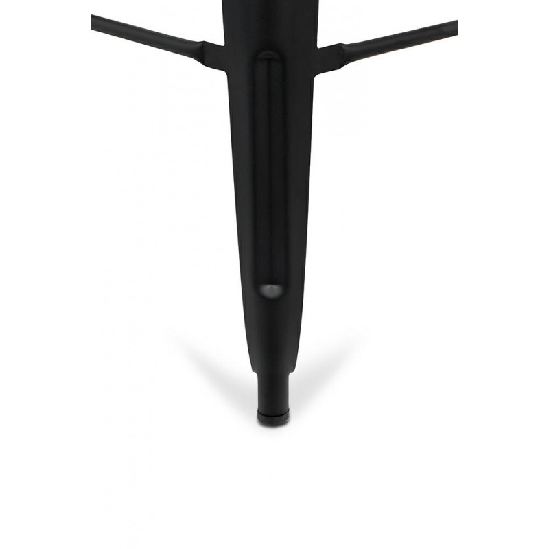 Krzesło barowe TOWER BIG BACK 76  ( Paris ) czarne