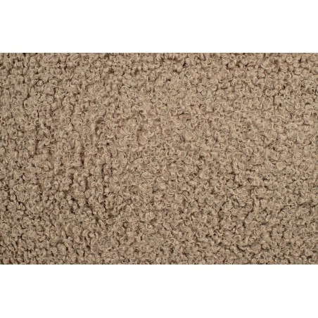 Fotel bujany PLUSH TEDDY ciemny beżowy