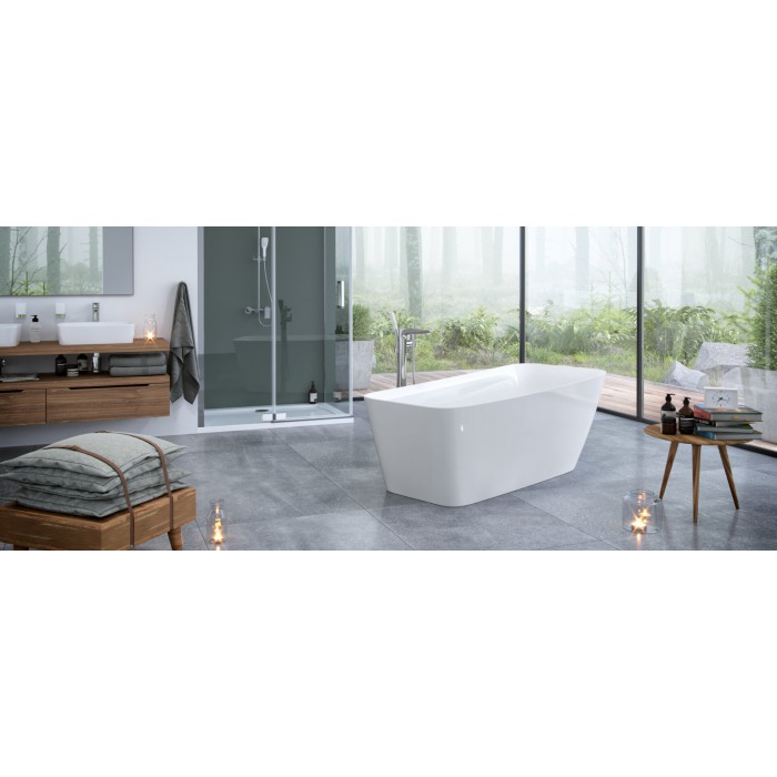 Excellent Forma Brodzik Prostokątny 80X120 Biały